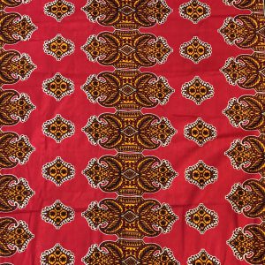 Red leaves Fabric