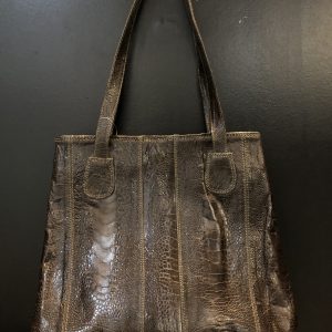 Ostrich Brown Bag