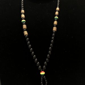 Single black necklaces